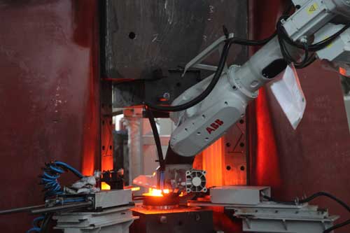 steel ball forging hammer machine